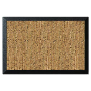 MasterVision® wholesale. Natural Cork Bulletin Board, 36x24, Cork-black. HSD Wholesale: Janitorial Supplies, Breakroom Supplies, Office Supplies.