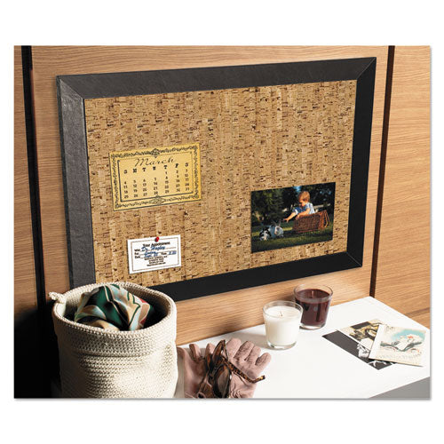 MasterVision® wholesale. Natural Cork Bulletin Board, 36x24, Cork-black. HSD Wholesale: Janitorial Supplies, Breakroom Supplies, Office Supplies.