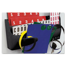 Load image into Gallery viewer, MasterVision® wholesale. Magnetic Smartbox Organizer, 9 X 4, Black. HSD Wholesale: Janitorial Supplies, Breakroom Supplies, Office Supplies.