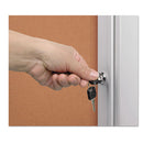 MasterVision® wholesale. Slim-line Enclosed Cork Bulletin Board, 28 X 38, Aluminum Case. HSD Wholesale: Janitorial Supplies, Breakroom Supplies, Office Supplies.