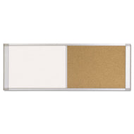 MasterVision® wholesale. Combo Cubicle Workstation Dry Erase-cork Board, 36x18, Silver Frame. HSD Wholesale: Janitorial Supplies, Breakroom Supplies, Office Supplies.