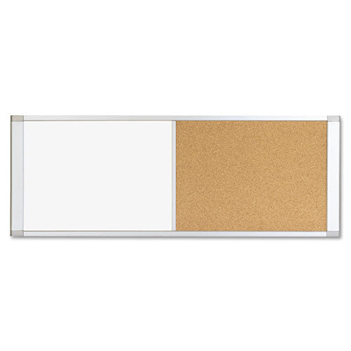 MasterVision® wholesale. Combo Cubicle Workstation Dry Erase-cork Board, 48x18, Silver Frame. HSD Wholesale: Janitorial Supplies, Breakroom Supplies, Office Supplies.
