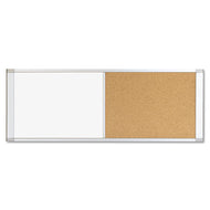 MasterVision® wholesale. Combo Cubicle Workstation Dry Erase-cork Board, 48x18, Silver Frame. HSD Wholesale: Janitorial Supplies, Breakroom Supplies, Office Supplies.