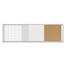 MasterVision® wholesale. Magnetic Calendar Combo Board, 48 X 18, Aluminum Frame. HSD Wholesale: Janitorial Supplies, Breakroom Supplies, Office Supplies.