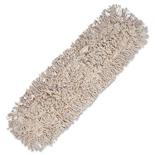 Load image into Gallery viewer, Boardwalk® wholesale. Boardwalk Mop Head, Dust, Cotton, 24 X 3, White. HSD Wholesale: Janitorial Supplies, Breakroom Supplies, Office Supplies.