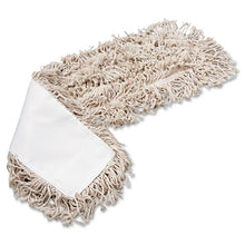 Load image into Gallery viewer, Boardwalk® wholesale. Boardwalk Mop Head, Dust, Cotton, 24 X 3, White. HSD Wholesale: Janitorial Supplies, Breakroom Supplies, Office Supplies.