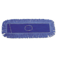 Boardwalk® wholesale. Boardwalk Mop Head, Dust, Looped-end, Cotton-synthetic Fibers, 24 X 5, Blue. HSD Wholesale: Janitorial Supplies, Breakroom Supplies, Office Supplies.