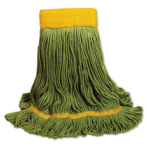 Boardwalk® wholesale. Boardwalk Ecomop Looped-end Mop Head, Recycled Fibers, Large Size, Green, 12-carton. HSD Wholesale: Janitorial Supplies, Breakroom Supplies, Office Supplies.