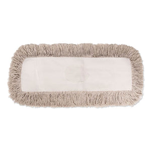 Boardwalk® wholesale. Boardwalk Industrial Dust Mop Head, Hygrade Cotton, 24w X 5d, White. HSD Wholesale: Janitorial Supplies, Breakroom Supplies, Office Supplies.