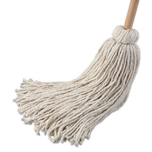 Load image into Gallery viewer, Boardwalk® wholesale. Boardwalk Deck Mop; 54&quot; Wooden Handle, 32 Oz Cotton Fiber Head, 6-pack. HSD Wholesale: Janitorial Supplies, Breakroom Supplies, Office Supplies.