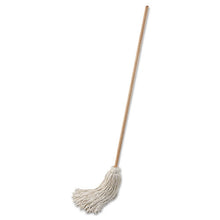 Load image into Gallery viewer, Boardwalk® wholesale. Boardwalk Deck Mop; 54&quot; Wooden Handle, 32 Oz Cotton Fiber Head, 6-pack. HSD Wholesale: Janitorial Supplies, Breakroom Supplies, Office Supplies.