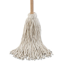 Load image into Gallery viewer, Boardwalk® wholesale. Boardwalk Deck Mop; 54&quot; Wooden Handle, 32 Oz Cotton Fiber Head, 6-pack. HSD Wholesale: Janitorial Supplies, Breakroom Supplies, Office Supplies.