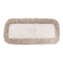 Load image into Gallery viewer, Boardwalk® wholesale. Boardwalk Industrial Dust Mop Head, Hygrade Cotton, 36w X 5d, White. HSD Wholesale: Janitorial Supplies, Breakroom Supplies, Office Supplies.