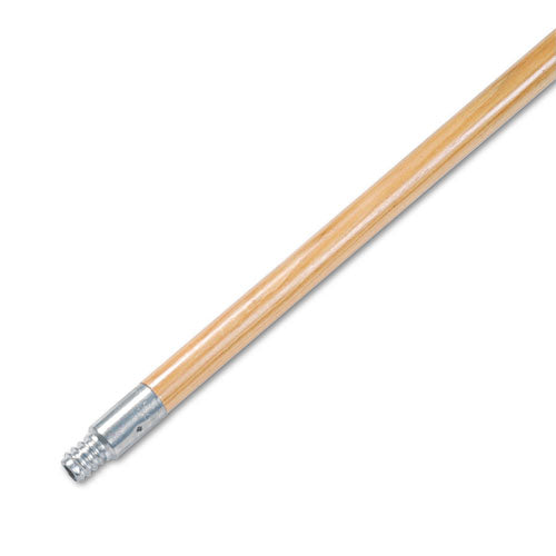 Boardwalk® wholesale. Boardwalk Metal Tip Threaded Hardwood Broom Handle, 15-16" Dia X 60" Long. HSD Wholesale: Janitorial Supplies, Breakroom Supplies, Office Supplies.