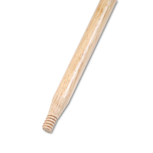 Boardwalk® wholesale. Boardwalk Heavy-duty Threaded End Lacquered Hardwood Broom Handle, 1 1-8" Dia. X 60 Long. HSD Wholesale: Janitorial Supplies, Breakroom Supplies, Office Supplies.