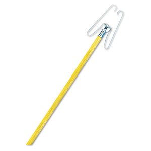 Boardwalk® wholesale. Boardwalk Wedge Dust Mop Head Frame-natural Wood Handle, 15-16" Dia. X 48" Long. HSD Wholesale: Janitorial Supplies, Breakroom Supplies, Office Supplies.