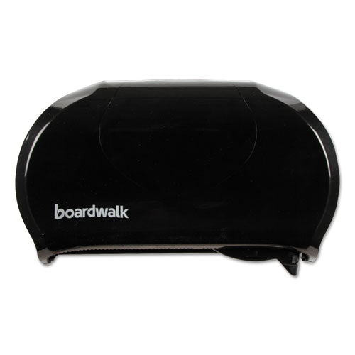 Boardwalk® wholesale. Boardwalk Standard Twin Toilet Tissue Dispenser, 13 X 8 3-4, Black. HSD Wholesale: Janitorial Supplies, Breakroom Supplies, Office Supplies.