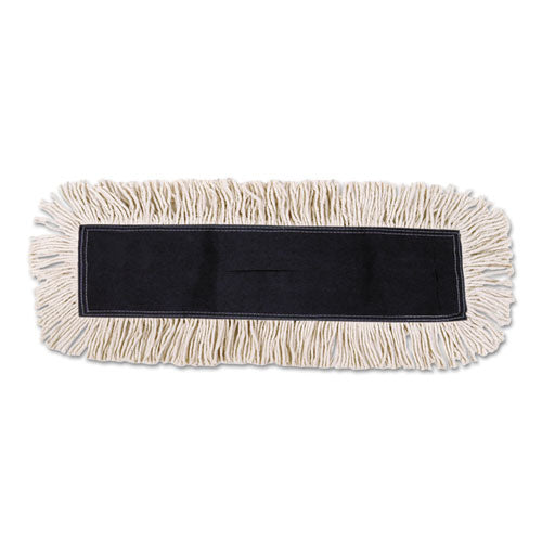 Boardwalk® wholesale. Boardwalk Disposable Cut End Dust Mop Head, Cotton-synthetic, 24w X 5d, White. HSD Wholesale: Janitorial Supplies, Breakroom Supplies, Office Supplies.