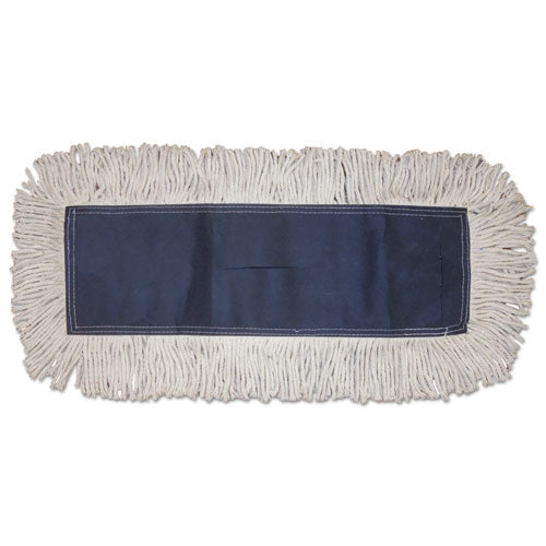 Boardwalk® wholesale. Boardwalk Disposable Dust Mop Head, Cotton, Cut-end, 60w X 5d. HSD Wholesale: Janitorial Supplies, Breakroom Supplies, Office Supplies.