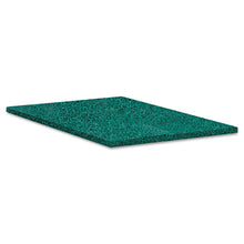 Load image into Gallery viewer, Boardwalk® wholesale. Boardwalk Heavy-duty Scour Pad, Green, 6 X 9, 15-carton. HSD Wholesale: Janitorial Supplies, Breakroom Supplies, Office Supplies.