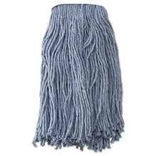 Load image into Gallery viewer, Boardwalk® wholesale. Boardwalk Mop Head, Standard Head, Cotton-synthetic Fiber, Cut-end, #20, Blue, 12-carton. HSD Wholesale: Janitorial Supplies, Breakroom Supplies, Office Supplies.