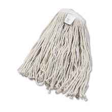 Load image into Gallery viewer, Boardwalk® wholesale. Boardwalk Cut-end Wet Mop Head, Cotton, White, #20, 12-carton. HSD Wholesale: Janitorial Supplies, Breakroom Supplies, Office Supplies.