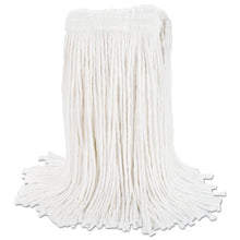 Load image into Gallery viewer, Boardwalk® wholesale. Boardwalk Cut-end Wet Mop Head, Rayon, No. 20, White. HSD Wholesale: Janitorial Supplies, Breakroom Supplies, Office Supplies.