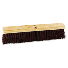 Load image into Gallery viewer, Boardwalk® wholesale. Boardwalk Floor Brush Head, 18&quot; Wide, Maroon, Heavy Duty, Polypropylene Bristles. HSD Wholesale: Janitorial Supplies, Breakroom Supplies, Office Supplies.