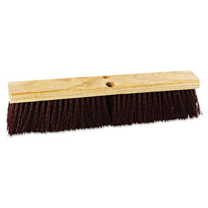 Boardwalk® wholesale. Boardwalk Floor Brush Head, 18" Wide, Maroon, Heavy Duty, Polypropylene Bristles. HSD Wholesale: Janitorial Supplies, Breakroom Supplies, Office Supplies.