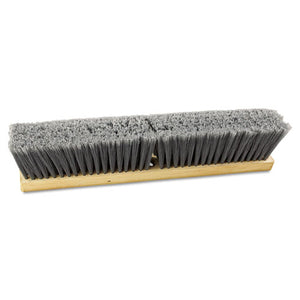 Boardwalk® wholesale. Boardwalk Floor Brush Head, 18" Wide, Flagged Polypropylene Bristles. HSD Wholesale: Janitorial Supplies, Breakroom Supplies, Office Supplies.