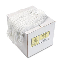 Load image into Gallery viewer, Boardwalk® wholesale. Boardwalk Premium Cut-end Wet Mop Heads, Rayon, 16oz, White, 12-carton. HSD Wholesale: Janitorial Supplies, Breakroom Supplies, Office Supplies.