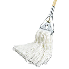 Load image into Gallery viewer, Boardwalk® wholesale. Boardwalk Premium Cut-end Wet Mop Heads, Rayon, 16oz, White, 12-carton. HSD Wholesale: Janitorial Supplies, Breakroom Supplies, Office Supplies.