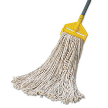 Load image into Gallery viewer, Boardwalk® wholesale. Boardwalk Mop Head, Premium Standard Head, Cotton Fiber, 32oz, White, 12-carton. HSD Wholesale: Janitorial Supplies, Breakroom Supplies, Office Supplies.