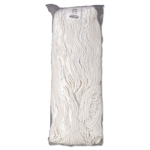 Boardwalk® wholesale. Boardwalk Mop Head, Premium Standard Head, Rayon Fiber, 32oz, White, 12-carton. HSD Wholesale: Janitorial Supplies, Breakroom Supplies, Office Supplies.