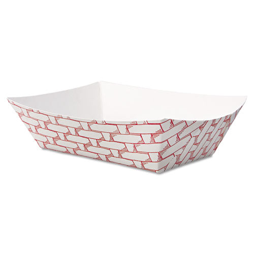 Boardwalk® wholesale. Boardwalk Paper Food Baskets, 0.5 Lb Capacity, Red-white, 1,000-carton. HSD Wholesale: Janitorial Supplies, Breakroom Supplies, Office Supplies.