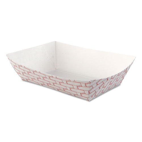 Boardwalk® wholesale. Boardwalk Paper Food Baskets, 2.5 Lb Capacity, Red-white, 500-carton. HSD Wholesale: Janitorial Supplies, Breakroom Supplies, Office Supplies.