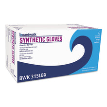 Load image into Gallery viewer, Boardwalk® wholesale. Boardwalk Powder-free Synthetic Vinyl Gloves, Large, Cream, 4 Mil, 1000-carton. HSD Wholesale: Janitorial Supplies, Breakroom Supplies, Office Supplies.