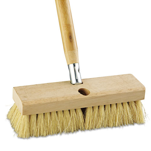 Boardwalk® wholesale. Boardwalk Deck Brush Head, 10" Wide, Tampico Bristles. HSD Wholesale: Janitorial Supplies, Breakroom Supplies, Office Supplies.