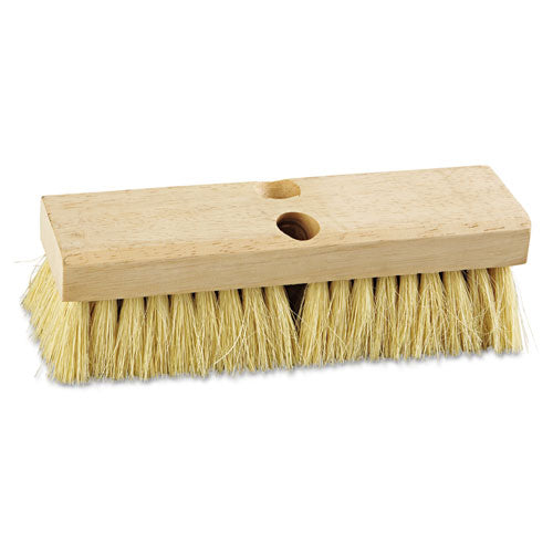 Boardwalk® wholesale. Boardwalk Deck Brush Head, 10" Wide, Tampico Bristles. HSD Wholesale: Janitorial Supplies, Breakroom Supplies, Office Supplies.