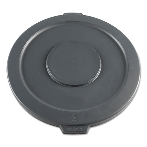 Boardwalk® wholesale. Boardwalk Lids For 32 Gal Waste Receptacle, Flat-top, Round, Plastic, Gray. HSD Wholesale: Janitorial Supplies, Breakroom Supplies, Office Supplies.