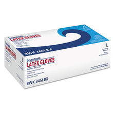 Load image into Gallery viewer, General-purpose Latex Gloves, Natural, Large, Powder-free, 4.4 Mil, 1000-carton