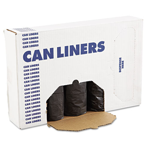 Boardwalk® wholesale. Boardwalk Low-density Waste Can Liners, 60 Gal, 0.65 Mil, 38" X 58", Black, 100-carton. HSD Wholesale: Janitorial Supplies, Breakroom Supplies, Office Supplies.