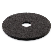 Load image into Gallery viewer, Boardwalk® wholesale. Boardwalk Stripping Floor Pads, 14&quot; Diameter, Black, 5-carton. HSD Wholesale: Janitorial Supplies, Breakroom Supplies, Office Supplies.