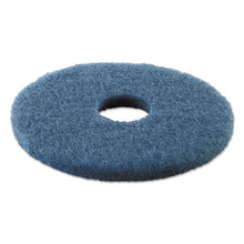 Load image into Gallery viewer, Boardwalk® wholesale. Boardwalk Scrubbing Floor Pads, 14&quot; Diameter, Blue, 5-carton. HSD Wholesale: Janitorial Supplies, Breakroom Supplies, Office Supplies.