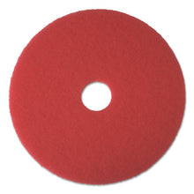 Load image into Gallery viewer, Boardwalk® wholesale. Boardwalk Buffing Floor Pads, 15&quot; Diameter, Red, 5-carton. HSD Wholesale: Janitorial Supplies, Breakroom Supplies, Office Supplies.