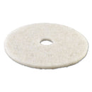 Boardwalk® wholesale. Boardwalk Natural White Burnishing Floor Pads, 17" Diameter, 5-carton. HSD Wholesale: Janitorial Supplies, Breakroom Supplies, Office Supplies.