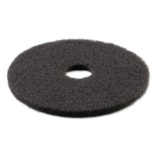 Load image into Gallery viewer, Boardwalk® wholesale. Boardwalk Stripping Floor Pads, 21&quot; Diameter, Black, 5-carton. HSD Wholesale: Janitorial Supplies, Breakroom Supplies, Office Supplies.