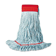 Boardwalk® wholesale. Boardwalk Mop Head, Premium Standard Head, Cotton-rayon Fiber, Medium, Blue, 12-carton. HSD Wholesale: Janitorial Supplies, Breakroom Supplies, Office Supplies.