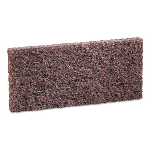 Boardwalk® wholesale. Boardwalk Heavy-duty Brown Pads, 4 X 10, 20-carton. HSD Wholesale: Janitorial Supplies, Breakroom Supplies, Office Supplies.