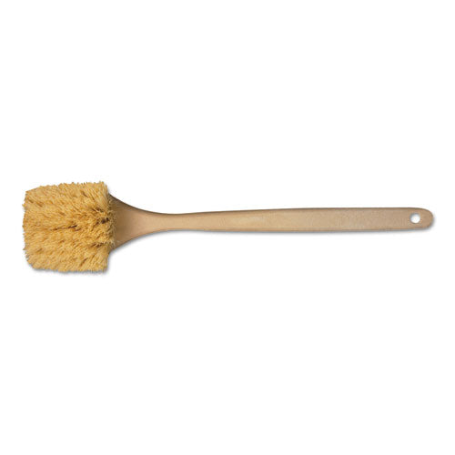 Boardwalk® wholesale. Boardwalk Utility Brush, Tampico Fill, 20" Long, Tan Handle. HSD Wholesale: Janitorial Supplies, Breakroom Supplies, Office Supplies.